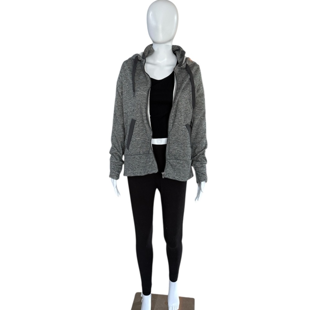 American Apparel California Fleece Hoodie in Gray